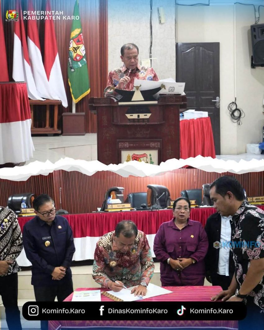 Bupati Karo: Pelaksanaan APBD Tak Cuma Diukur dari Tingkat Penyerapan Anggaran