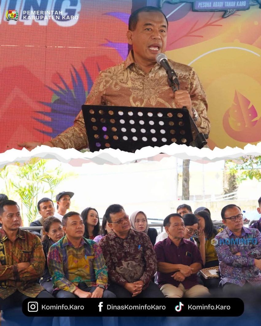 Bupati Karo Dorong Kemitraan Strategis Lewat Business Matching Festival Bunga dan Buah Tahun 2026