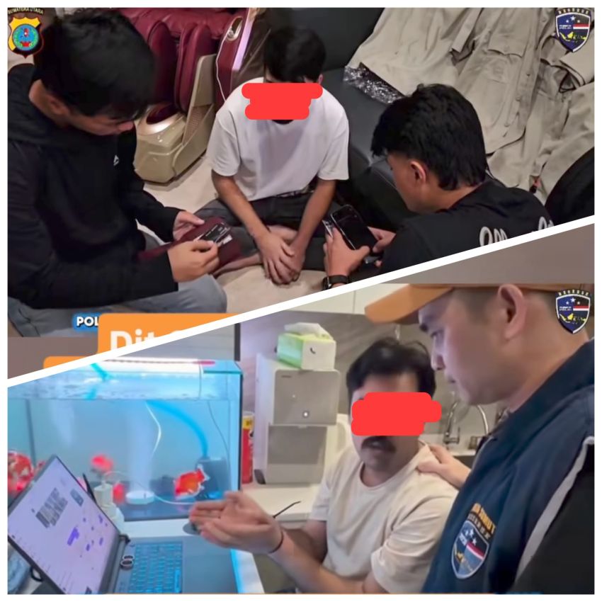 Jaringan Scamming Internasional Dibongkar, 2 WN Pakistan 1 WN India dan ART Diamankan