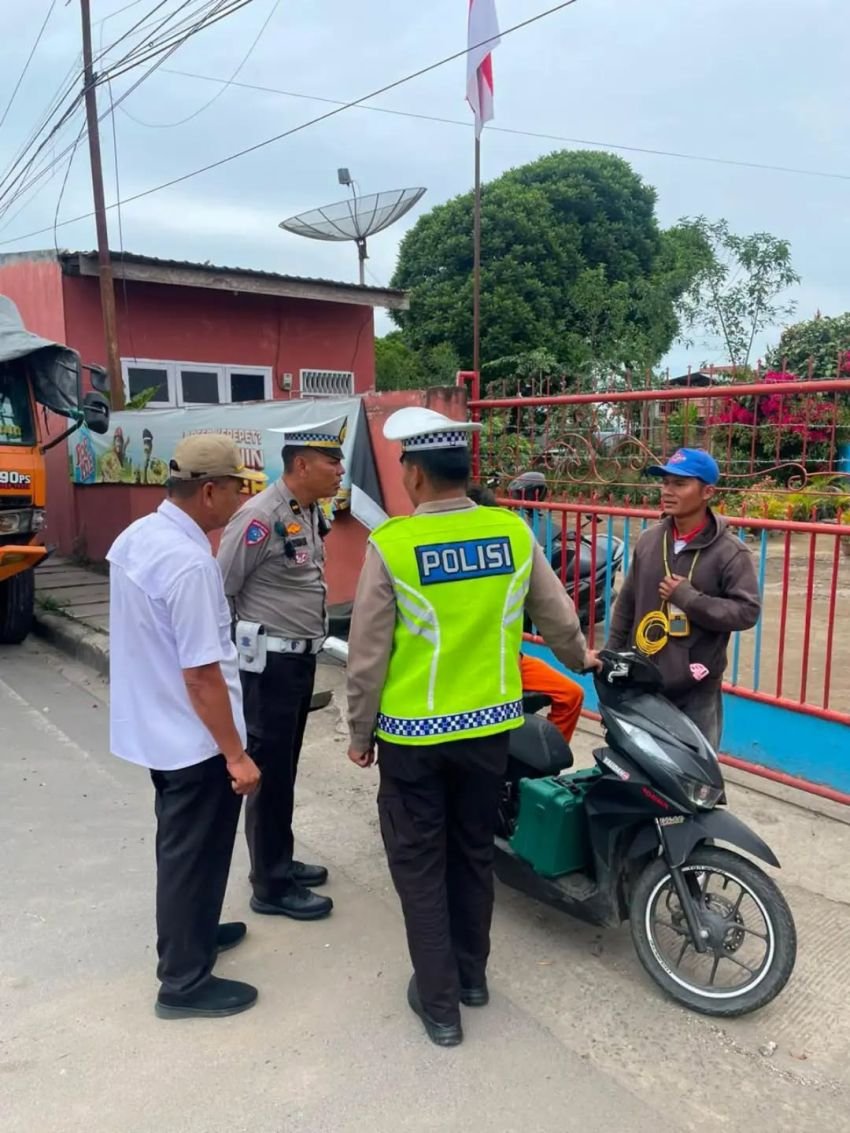 Razia Sadar Pajak, Satlantas Polres Karo Tindak 34 Pelanggaran dan Layani Pembayaran Pajak di Tempat