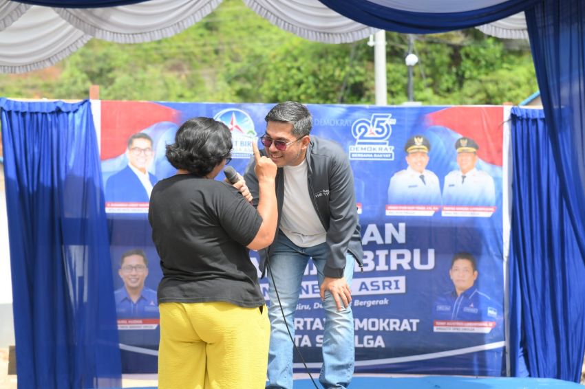 Pemko Sibolga dan DPC Partai Demokrat Bersinergi Gelar Gerakan Langit Biru Indonesia ASRI di Huntap