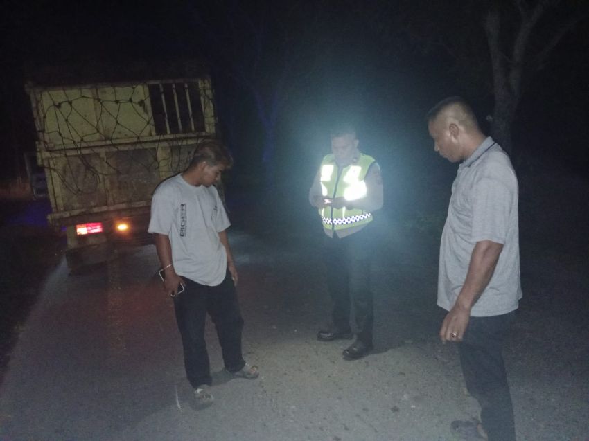 Pengendara Sepeda Motor Tewas Tabrak Truk di Pulo Bandring Asahan