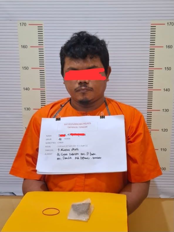 Nelayan di Pandan Ditangkap Ketahuan Ngedar Ganja