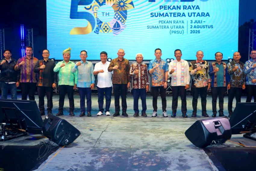 Bupati Asahan Hadiri Penutupan PRSU Ke-50
