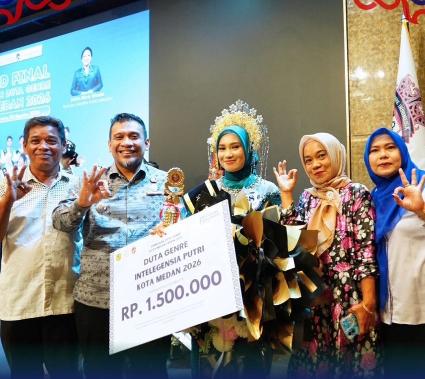 Camat Medan Selayang Muhammad Husnul Hafiz Rambe Hadiri Grand Final Duta Genre Kota Medan 2026