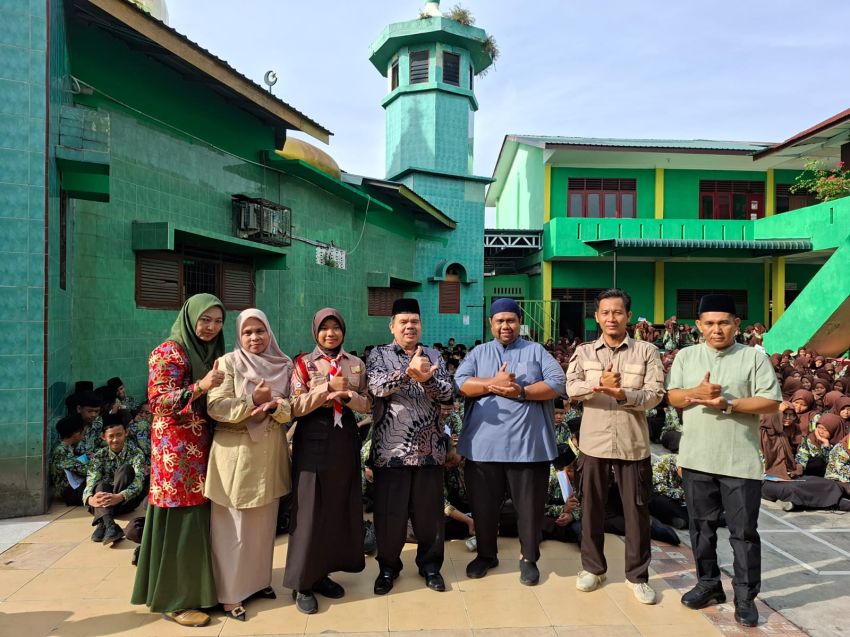 Siswi MTsN 3 Medan Wakili Kota Medan pada Jambore Nasional XII Cibubur