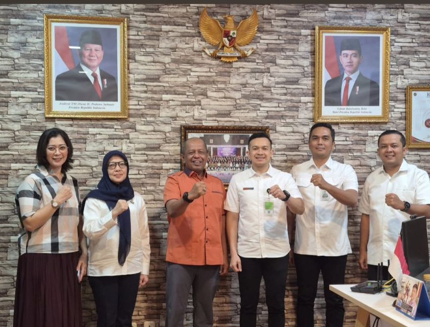 Kepala Bependa Kota Medan Lakukan Kunjungan Balasan ke BPJS Ketenagakerjaan Medan Kota