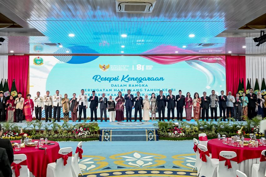 Gubernur Bobby Nasution: Kemerdekaan Harus Diisi Kerja Nyata dan Kolaborasi Menuju Indonesia Emas 2045