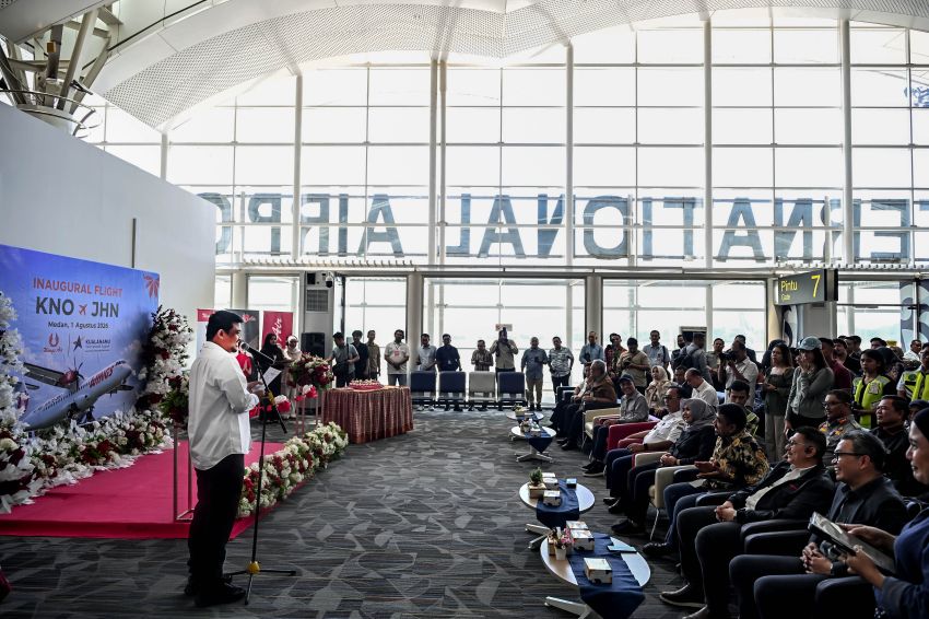 Wings Air Rute Kualanamu&ndash;Mandailing Natal Terbang Perdana, Pangkas Waktu Tempuh dan Perkuat Konektivitas