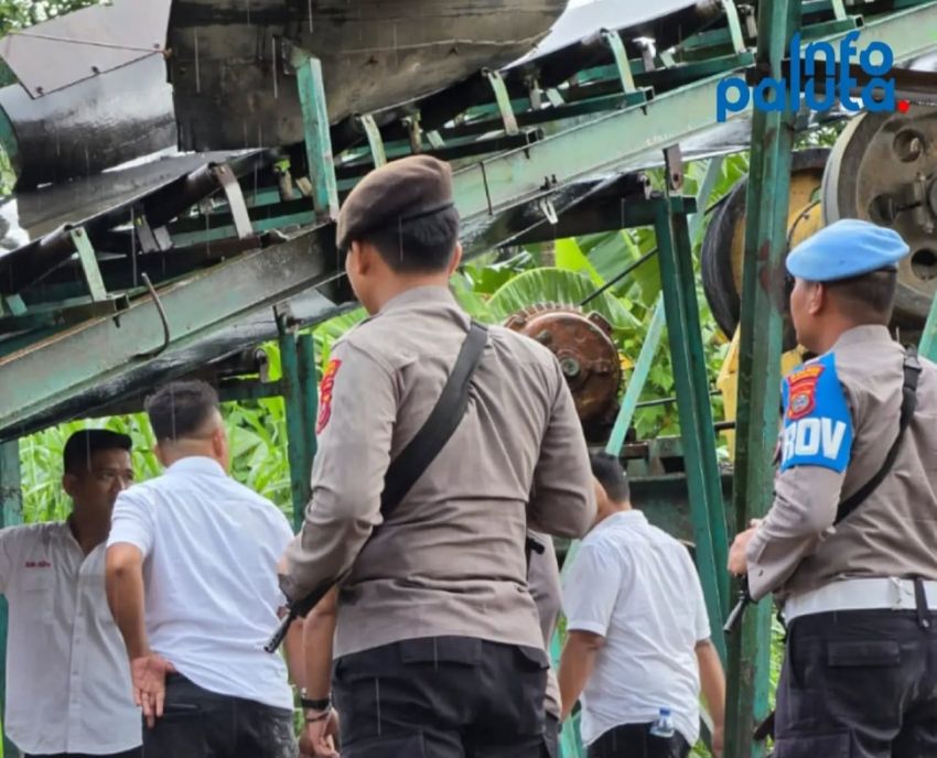 Diduga Ilegal, Polres Padang Lawas Utara Cek Lokasi Galian C di Sipiongot