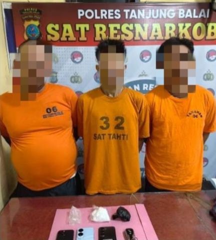 Transaksi Terendus, 3 Tersangka Jaringan Pengedar Sabu Diringkus