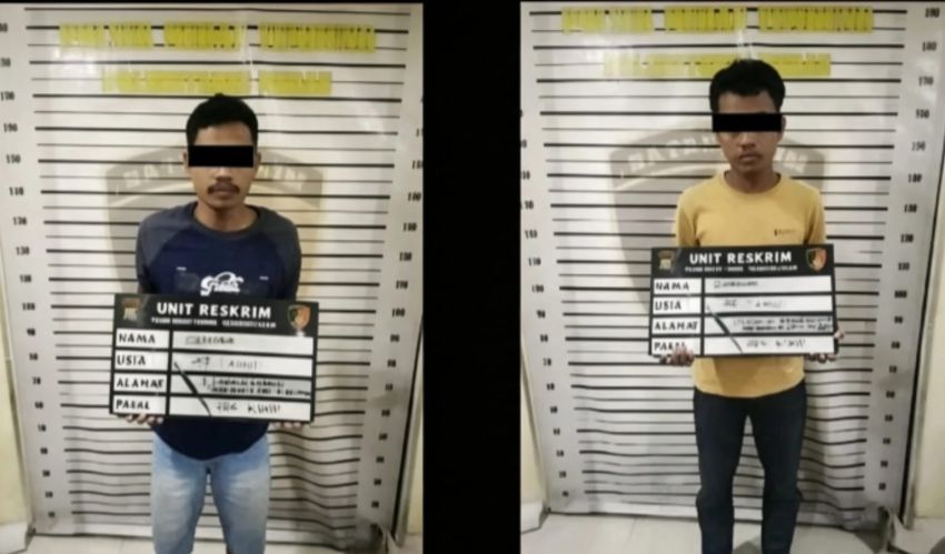 Buat Laporan Palsu Sepeda Motor Kredit Hilang, 2 Sohib Ini Nyangkut di Polsek Medan Tembung