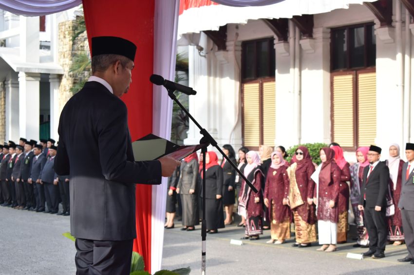 PN Medan Peringati HUT RI ke-81, Semangat Kemerdekaan Beriringan dengan Komitmen Antisuap
