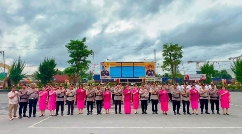 Polres Pelabuhan Belawan Gelar Sertijab Wakapolres dan Kapolsek Hamparan Perak, Sejumlah Pejabat Baru Dilantik