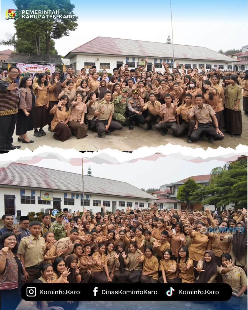 Bupati Karo Tegaskan Pemerintah Hadir Pastikan Keselamatan dan Pemulihan Siswa SMAN 1 Berastagi