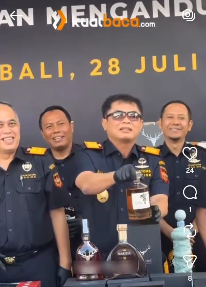 Bea Cukai Bersama BAIS TNI Gagalkan Peredaran 19.142 Botol Miras Ilegal Senilai Rp12,55 Miliar