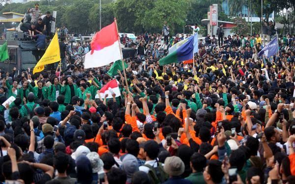 7 Aksi Unjuk Rasa Hari Ini, Jalanan Jakarta Terancam Macet Parah