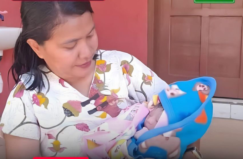 Bayi Cantik di NTT Lahir Saat Gempa Dahsyat Diberi Nama Agustin Gempita Aurora