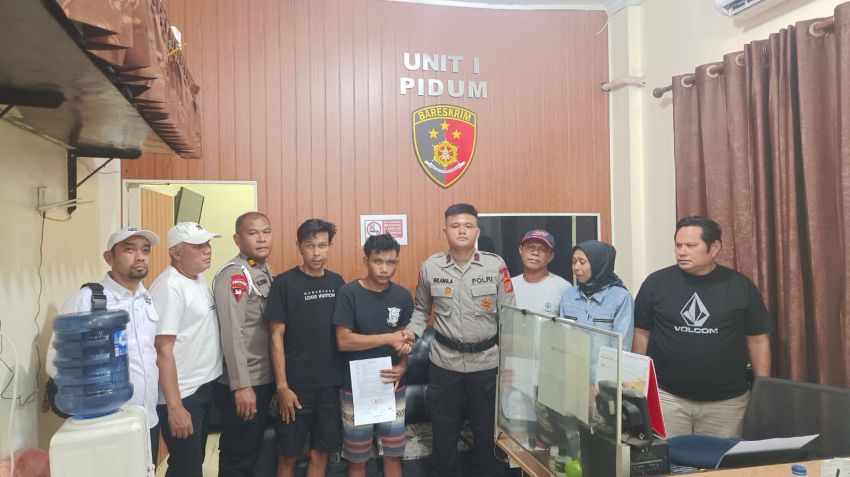 Sat Reskrim Polres Tebing Tinggi Tuntaskan Kasus Pengeroyokan Lewat Restorative Justice