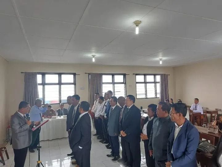 Waka Polres Karo Hadiri Pelantikan PTKF Kabupaten Karo