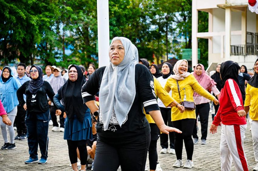 Semarak Car Free Day Kota Sibolga, Warga Antusias Nikmati Ruang Sehat dan Produktif