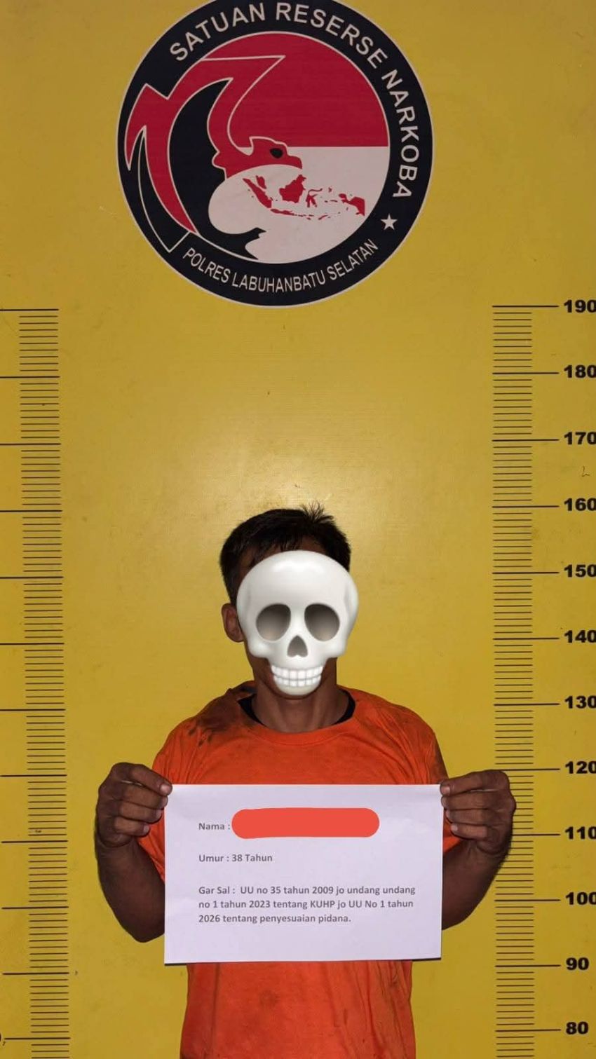 Satres Narkoba Polres Labusel Ringkus 2 Terduga Pengedar Sabu di Tanjung Medan, Barbut 4,12 Gram!