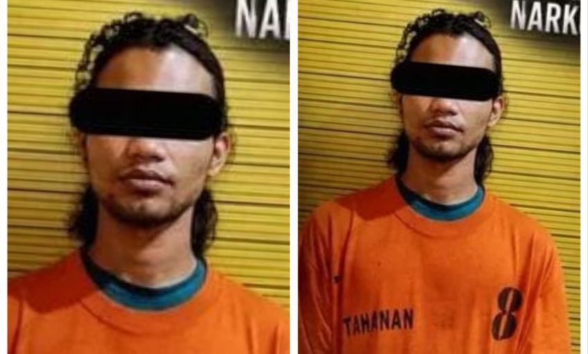 Digerebek Tengah Malam, Polres Karo Temukan Ganja Hampir 108 Gram di Rumah Buruh Bangunan