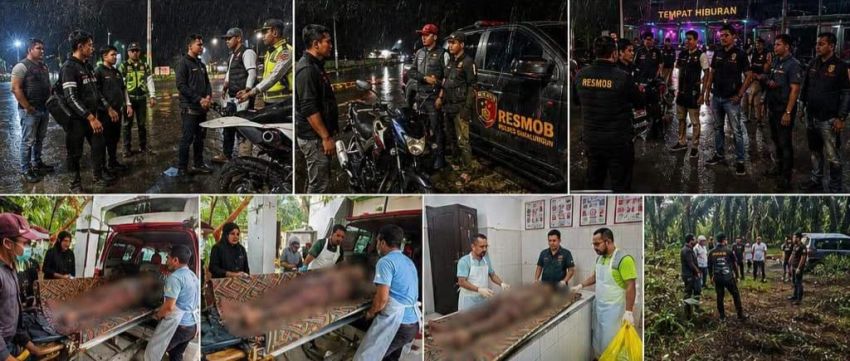 Resmob Sat Reskrim Polres Simalungun Tegaskan Komitmen Patroli Malam Demi Rasa Aman Warga