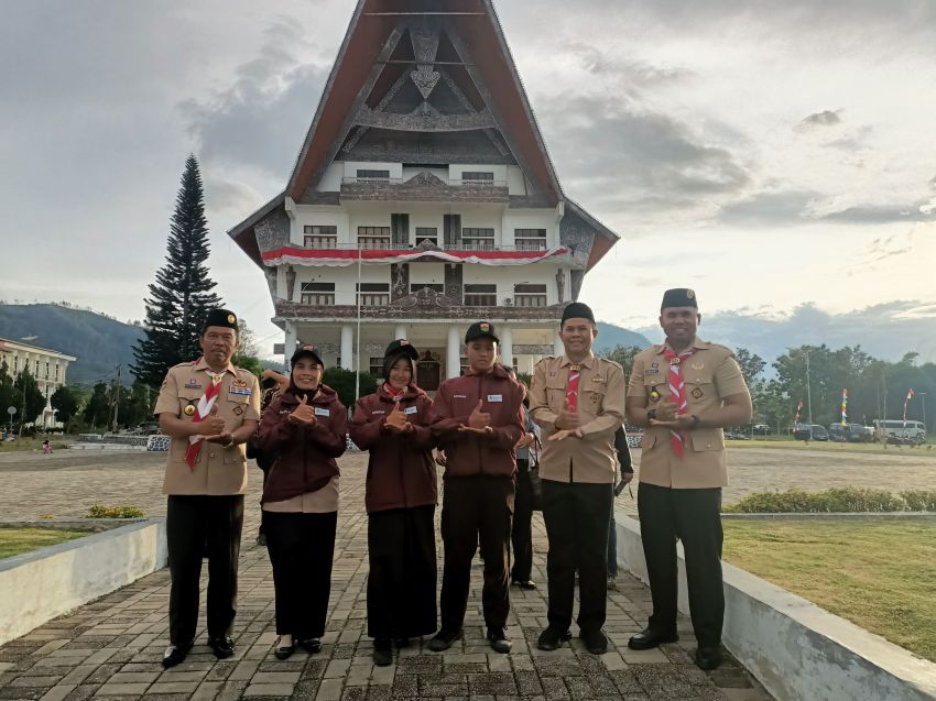 Dua Siswa MTsN Toba Samosir Siap Ikuti Jambore Nasional 2026