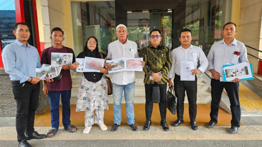 Rumah Dirobohkan, Rizal Desak Polda Sumut Usut PT Padasa Enam Utama