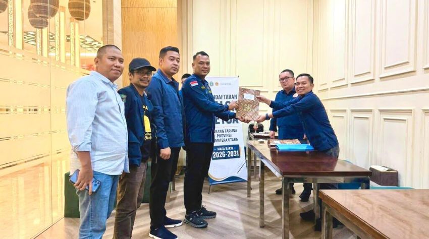 Bonauli Rajagukguk Mendaftar Calon Ketua Karang Taruna Sumut, Ini Langkah dan Harapannya