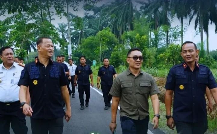 Kakanwil Ditjenpas Sumut Tinjau Lahan Ketahanan Pangan di Kampus 2 USU