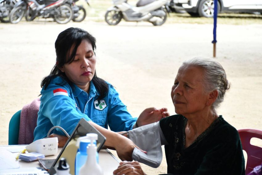 Peduli Kesehatan, DWP Samosir Gelar Cek Kesehatan Gratis dan Pap Smear