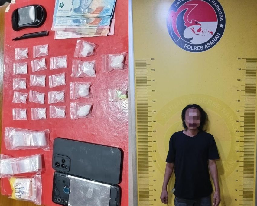 Gerebek Rumah, 1 Pria Diamankan, Sabu dan Pil Ekstasi Disita