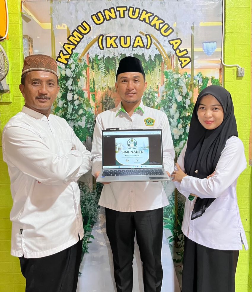 Dorong Transformasi Digital, KUA Gunungsitoli Utara Launching SIMENANTU