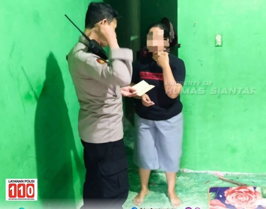 Polsek Siantar Martoba Cek TKP Dugaan KDRT Tindaklanjut Laporan CC 110