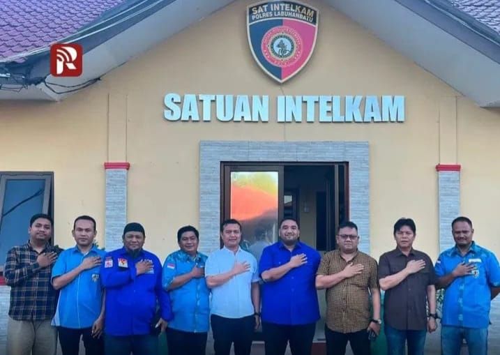 Polres Labuhanbatu Utara dan KNPI Perkuat Sinergitas Jaga Keamanan