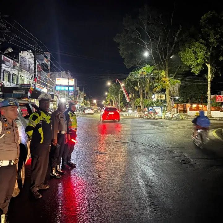 Polres Karo Intensifkan Patroli Malam Antisipasi 3C dan Gangguan Kamtibmas