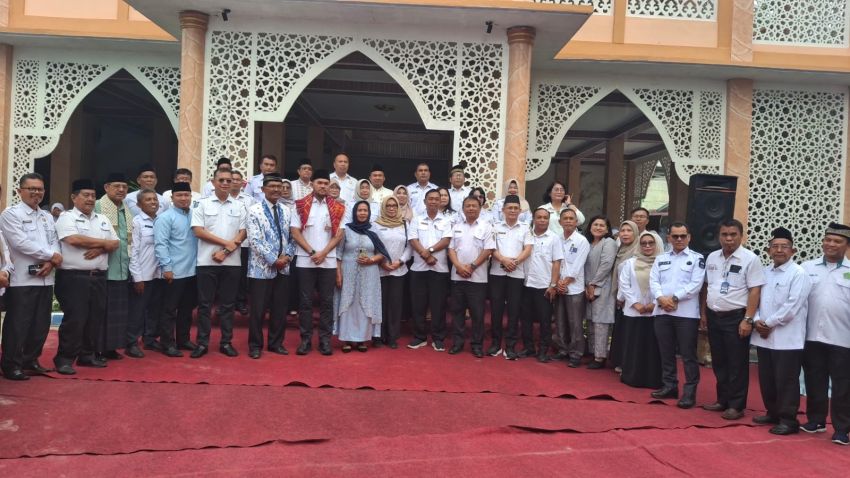 Masjid Megah Nurul Hasanah  SMAN 2 Lubuk Pakam Diresmikan