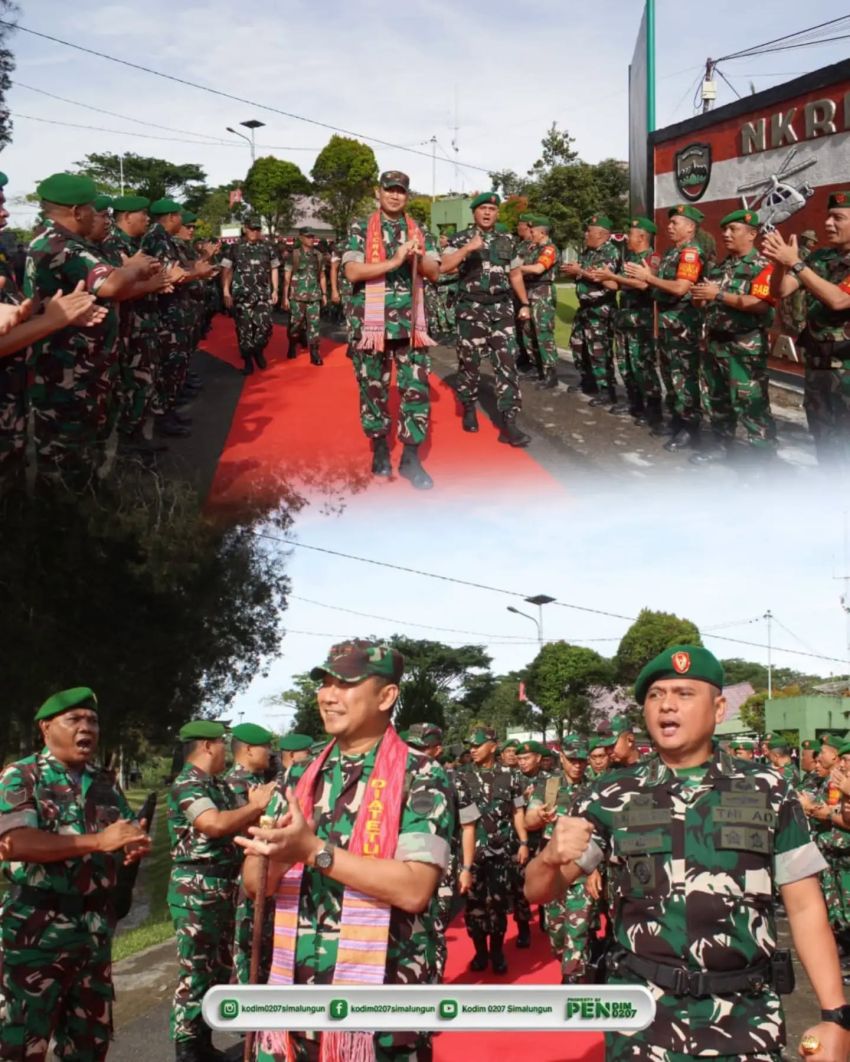 Pangdam I/BB di Kodim 0207/Simalungun: Jangan Melakukan Kesalahan Sekecil Apapun!