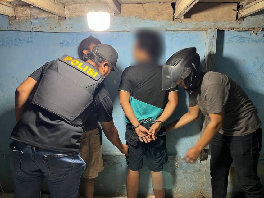 Duh... Rumah di Pemukiman Padat Pinggir Sungai Deli Jadi Sarang Narkoba
