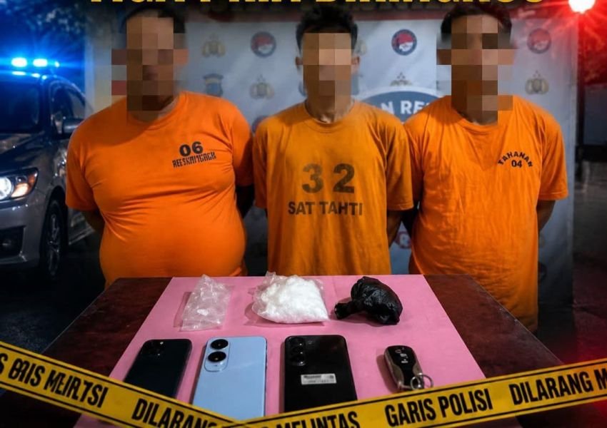 Satresnarkoba Polres Tanjung Balai Gagalkan Peredaran Narkotika Jenis Sabu Seberat 100,45 Gram