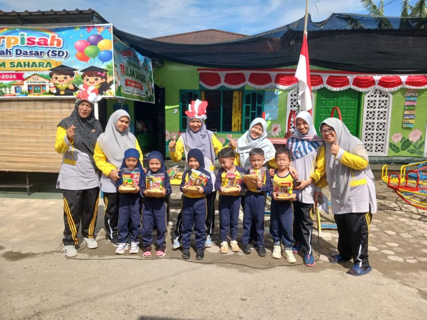 Semarak HUT ke-81 RI, TK Islam Sahara Gelar Lomba Edukatif