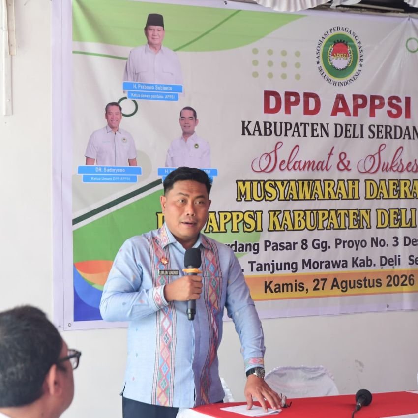 Pemkab Deli Serdang Dorong APPSI Perkuat Peran Pedagang dalam Ekonomi Daerah