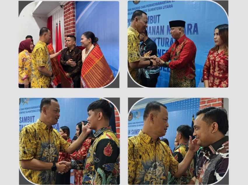 Giliran Pisah Sambut Kepala Rutan Kelas I Labuhan Deli dan Pejabat Struktural Berlangsung Penuh Khidmat dan Kekeluargaan