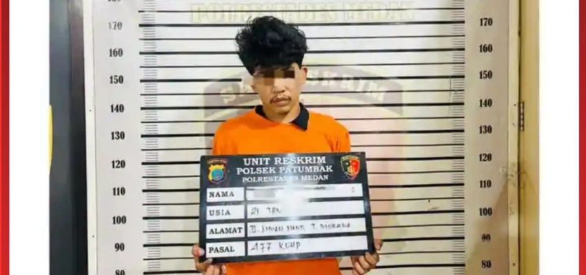 Diduga Mencuri 11 Alat Musik Gereja, Sopir Taksi Online di Medan 'Gol'