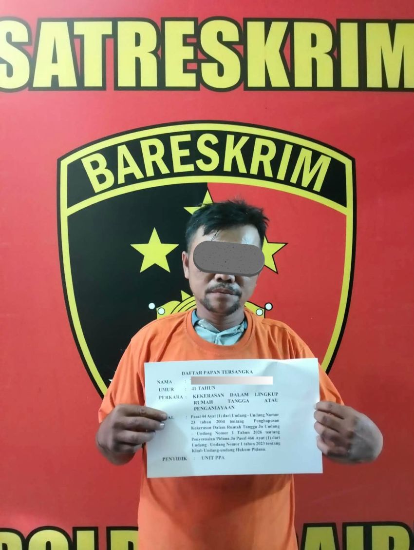 Pria di Lae Itam Terduga Pelaku KDRT Diringkus Polres Dairi