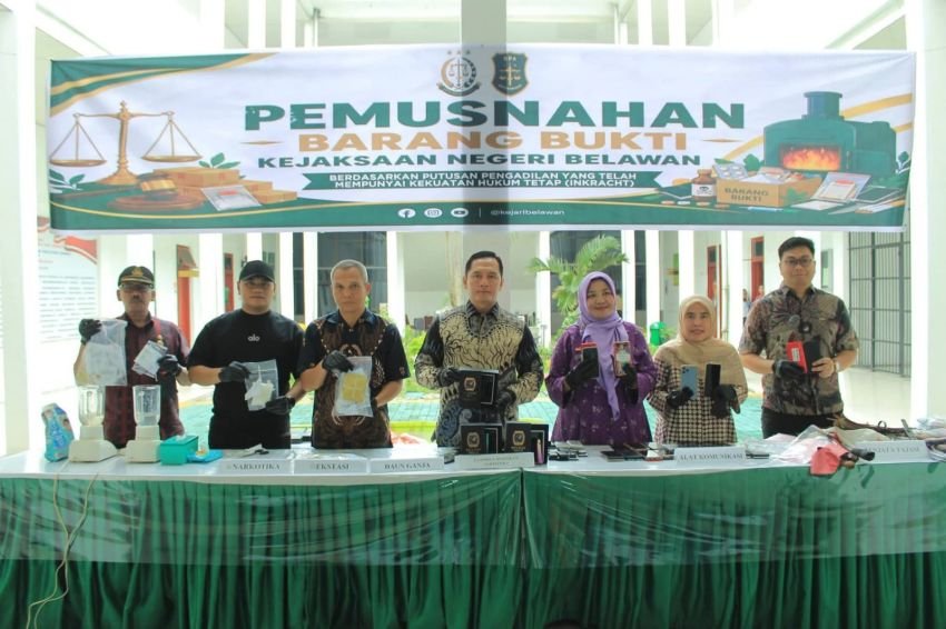 Kajari: Pemusnahan Barang Bukti di Belawan Sudah Berkekuatan Hukum Tetap