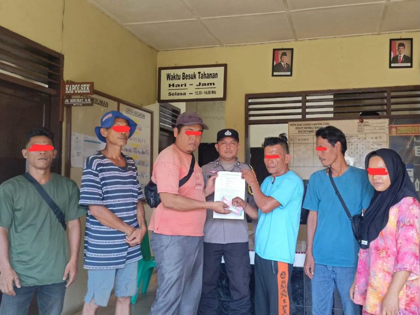Kasus Pencurian Karet di Pinangsori Berakhir Damai Lewat Restorative Justice
