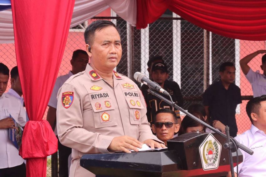 Waka Polres Buka Mini Soccer Championship Kapolres Asahan Cup 2026